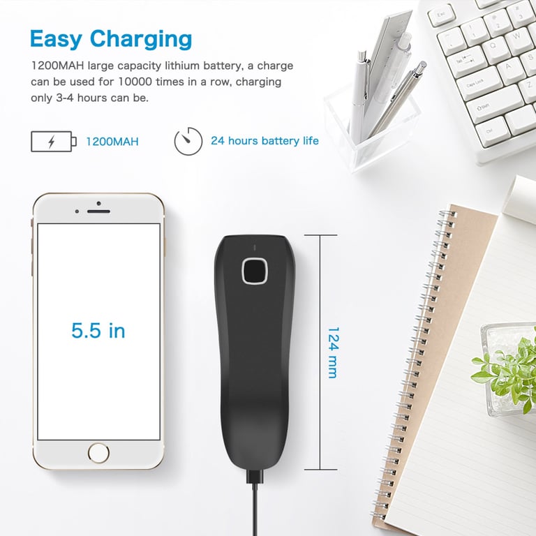 Сканер штрих-коду Netum C740 Bluetooth (C740) - фото 4