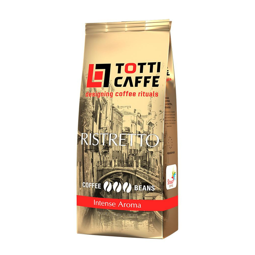 Кава TOTTI Caffe в зернах 1000г пакет, 