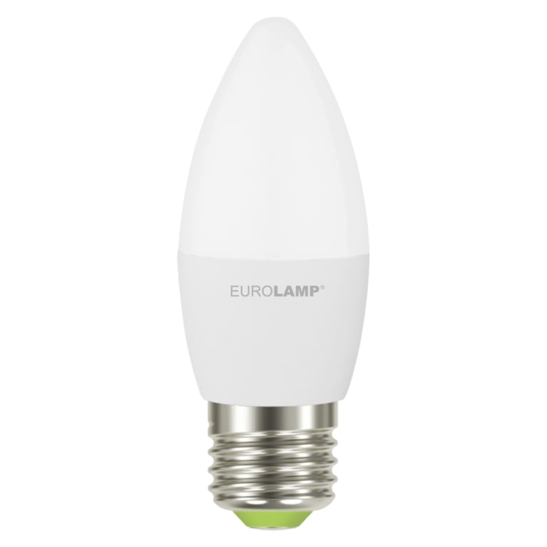 Лампочка Eurolamp LED CL 6W E27 3000K 220V (LED-CL-06273(P)) - фото 1