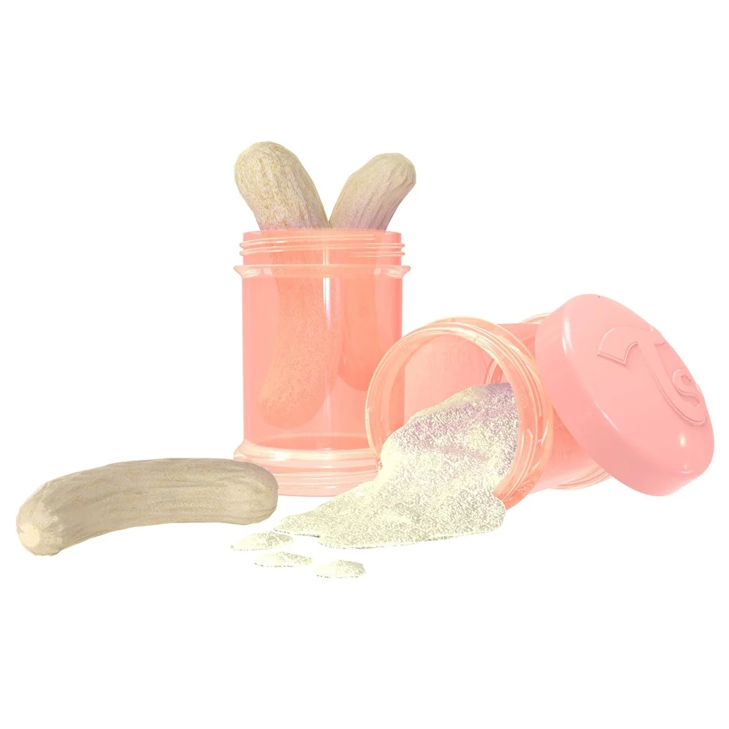 Контейнер для зберігання продуктів Twistshake 2шт 100мл 78310 світло-персиковий (69855) - фото 3 Контейнер для зберігання продуктів Twistshake 2шт 100мл 78310 світло-персиковий (69855) - фото 3