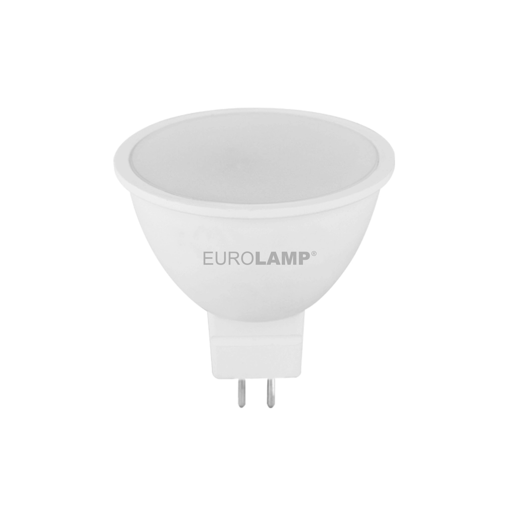 Лампочка Eurolamp LED SMD MR16 5W GU5.3 4000K 12V (LED-SMD-05534(12)(P)) Лампочка Eurolamp LED SMD MR16 5W GU5.3 4000K 12V (LED-SMD-05534(12)(P))