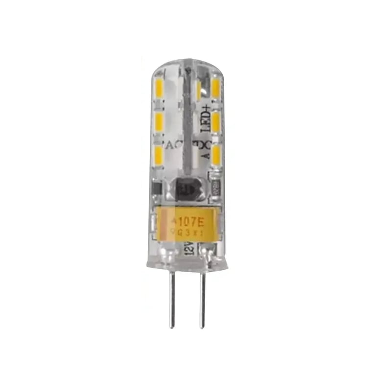 Лампочка Eurolamp LED силикон G4 2W 4000K 12V (LED-G4-0240(12)) - фото 1