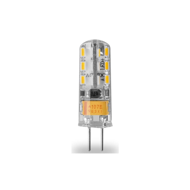Лампочка Eurolamp LED силикон G4 2W 4000K 220V (LED-G4-0240(220)) - фото 1