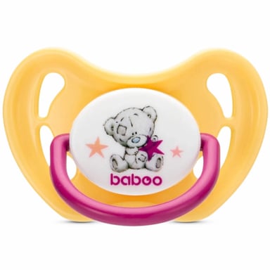 Пустушка Baboo Me To You 0+ міс. персикова (90412) - фото 1
