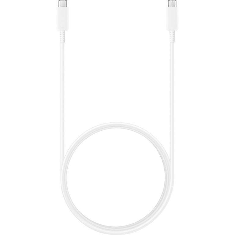 Дата кабель USB-C to USB-C 1.8m White 3A Samsung (EP-DX310JWRGRU) - фото 1