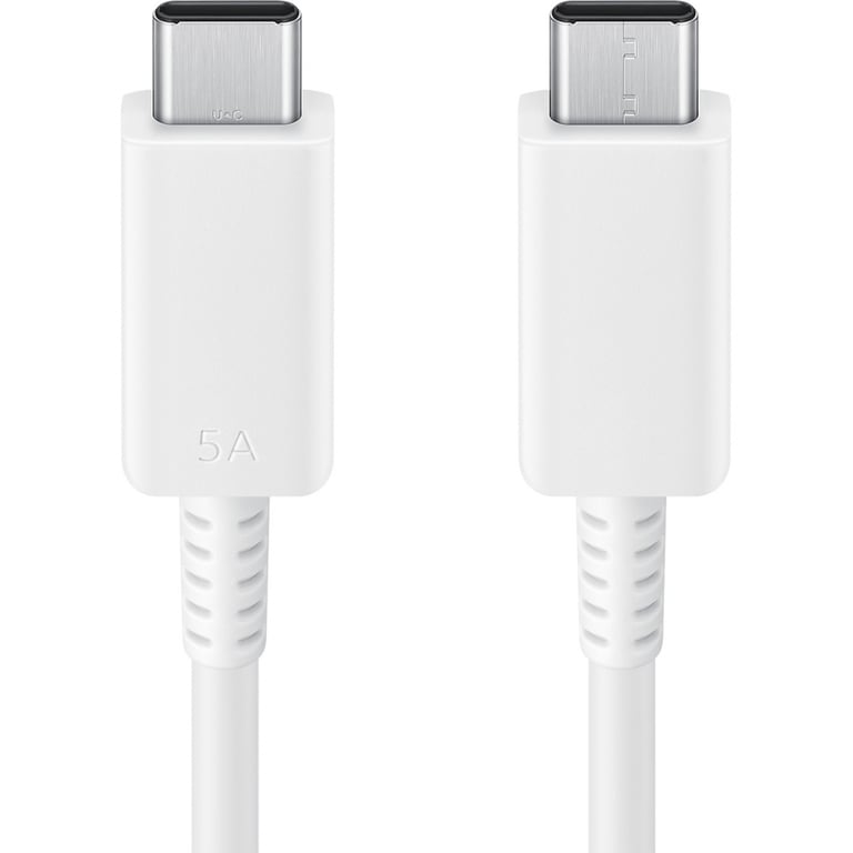 Дата кабель USB-C to USB-C 1.8m White 3A Samsung (EP-DX310JWRGRU) - фото 2