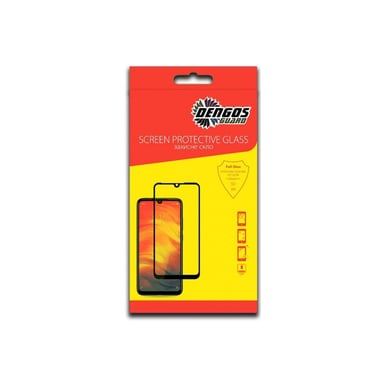 Скло захисне Dengos Full Glue Realme C11 2021 (black) (TGFG-197) - фото 1
