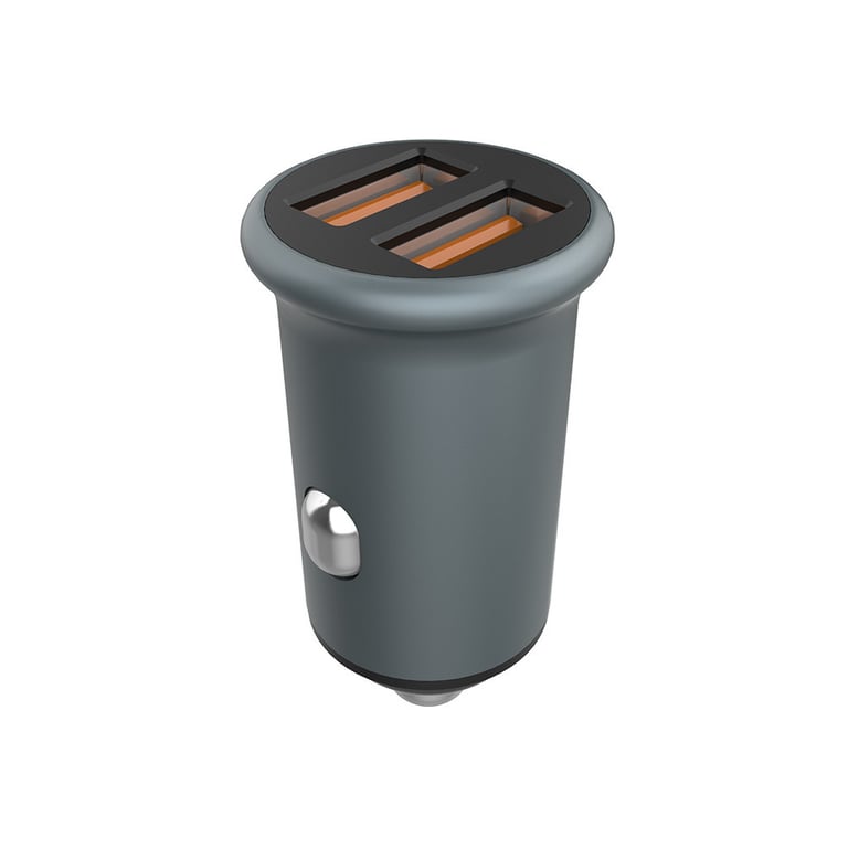 Зарядний пристрій ColorWay 2USB Quick Charge 3.0 (36W) Gray (CW-CHA036Q-GR) - фото 2