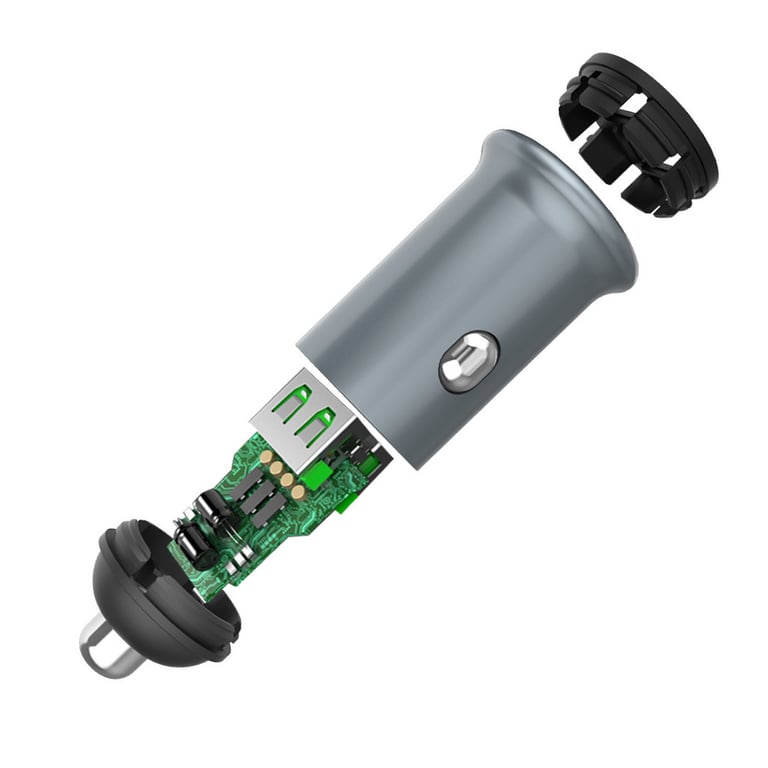 Зарядний пристрій ColorWay 2USB Quick Charge 3.0 (36W) Gray (CW-CHA036Q-GR) - фото 5