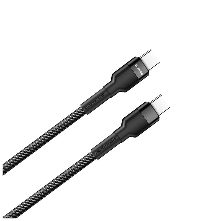 Дата кабель USB-C to USB-C 1.0m 3.0A black ColorWay (CW-CBPDCC047-BK) - фото 2