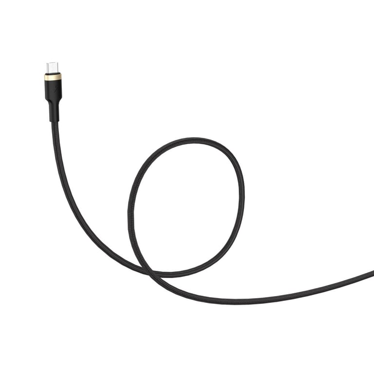 Дата кабель USB 2.0 AM to Micro 5P 1.0m spiral black ColorWay (CW-CBUM051-BK) - фото 2