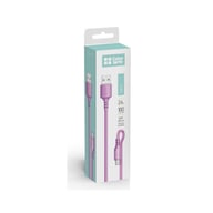 Дата кабель USB 2.0 AM to USB-C 1.0m soft silicone violet ColorWay (CW-CBUC044-PU) - фото 2