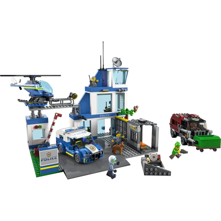 Конструктор LEGO City Поліцейська ділянка 668 деталей (60316) - фото 2