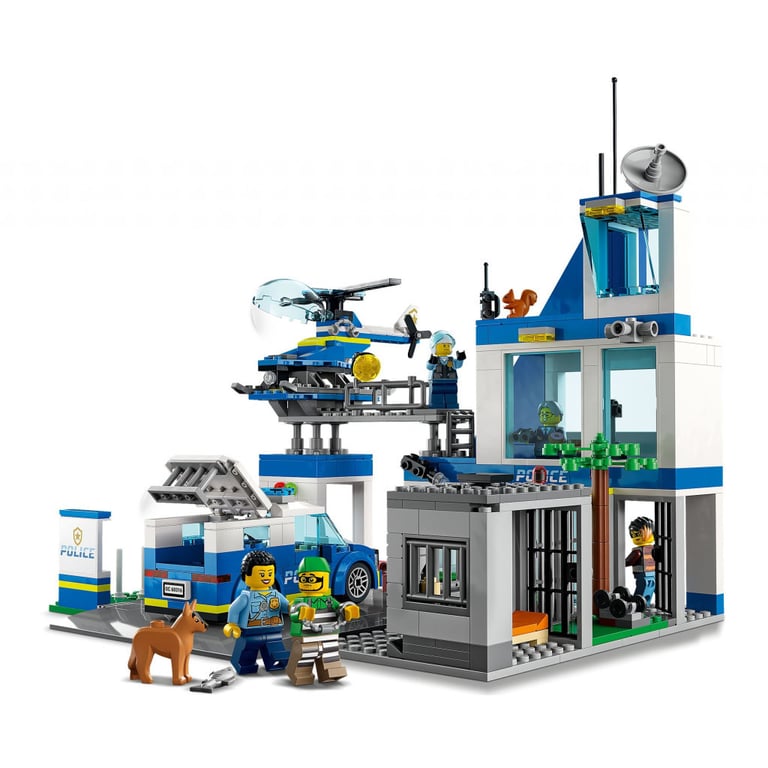 Конструктор LEGO City Поліцейська ділянка 668 деталей (60316) - фото 3