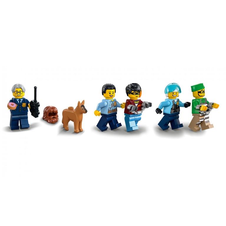Конструктор LEGO City Поліцейська ділянка 668 деталей (60316) - фото 7