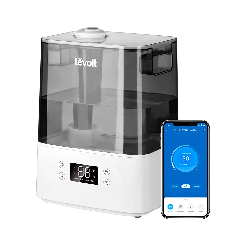 Зволожувач повітря Levoit Smart Humidifier Dual 200S (HEAPHULVSEU0035) - фото 2 Зволожувач повітря Levoit Smart Humidifier Dual 200S (HEAPHULVSEU0035) - фото 2