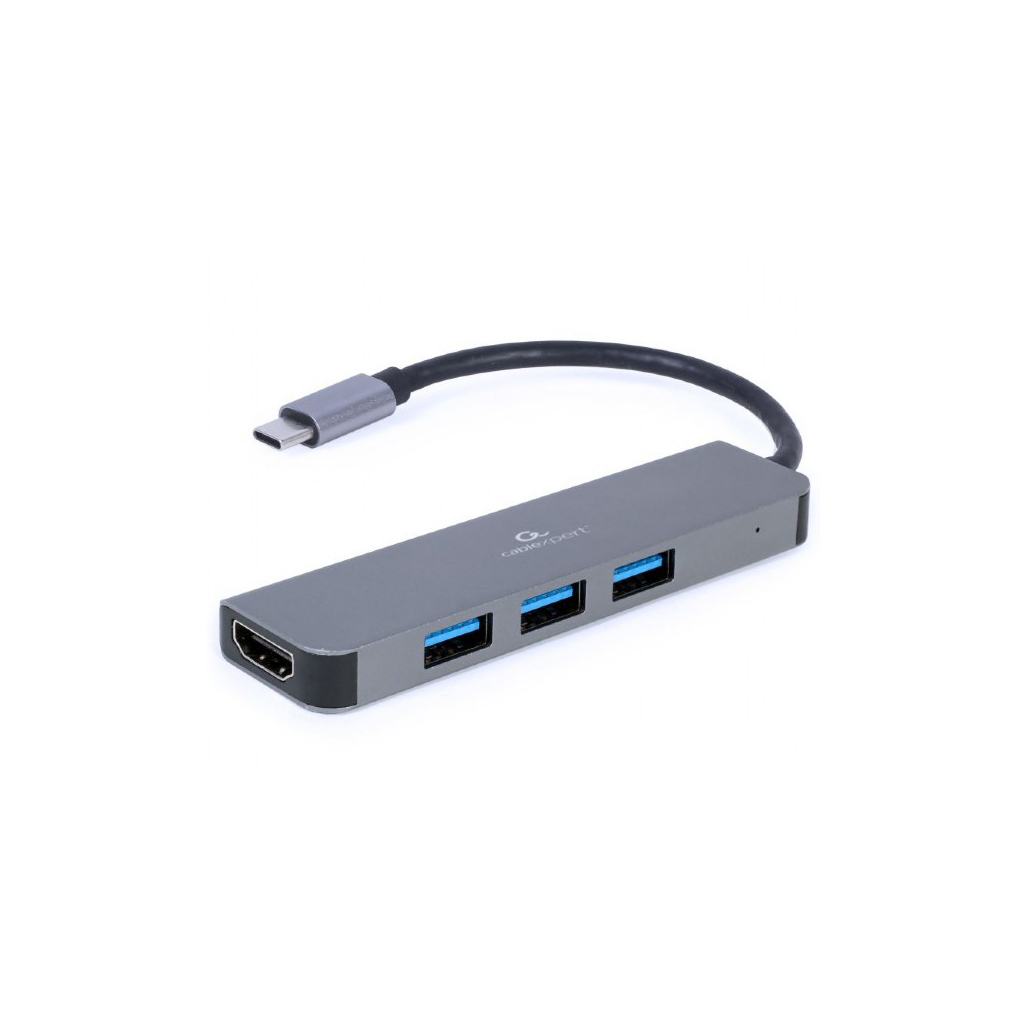 Концентратор Cablexpert USB-C 2-in-1 (A-CM-COMBO2-01) - фото 1 Концентратор Cablexpert USB-C 2-in-1 (A-CM-COMBO2-01) - фото 1