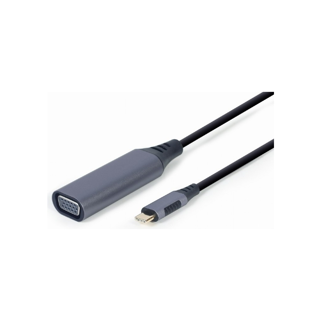 Перехідник USB Type-C to VGA, Full HD 60Hz Cablexpert (A-USB3C-VGA-01) - фото 1