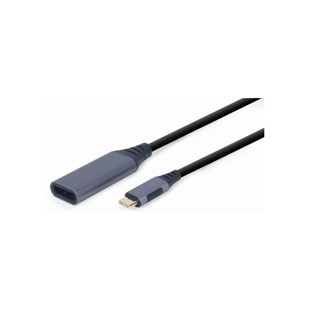 Перехідник USB-C to DisplayPort, 4К 60Hz Cablexpert (A-USB3C-DPF-01) - фото 1