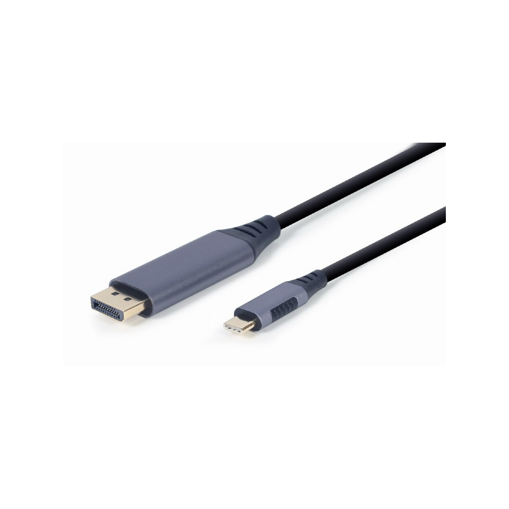 Кабель мультимедійний USB-C to DisplayPort M 1.8m 4K60Hz Cablexpert (CC-USB3C-DPF-01-6) - фото 1
