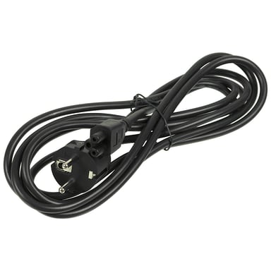 Кабель живлення C5 3.0m, 0.75mm Merlion (PC-186 CEE7/7-IECC5CCA30) - фото 1