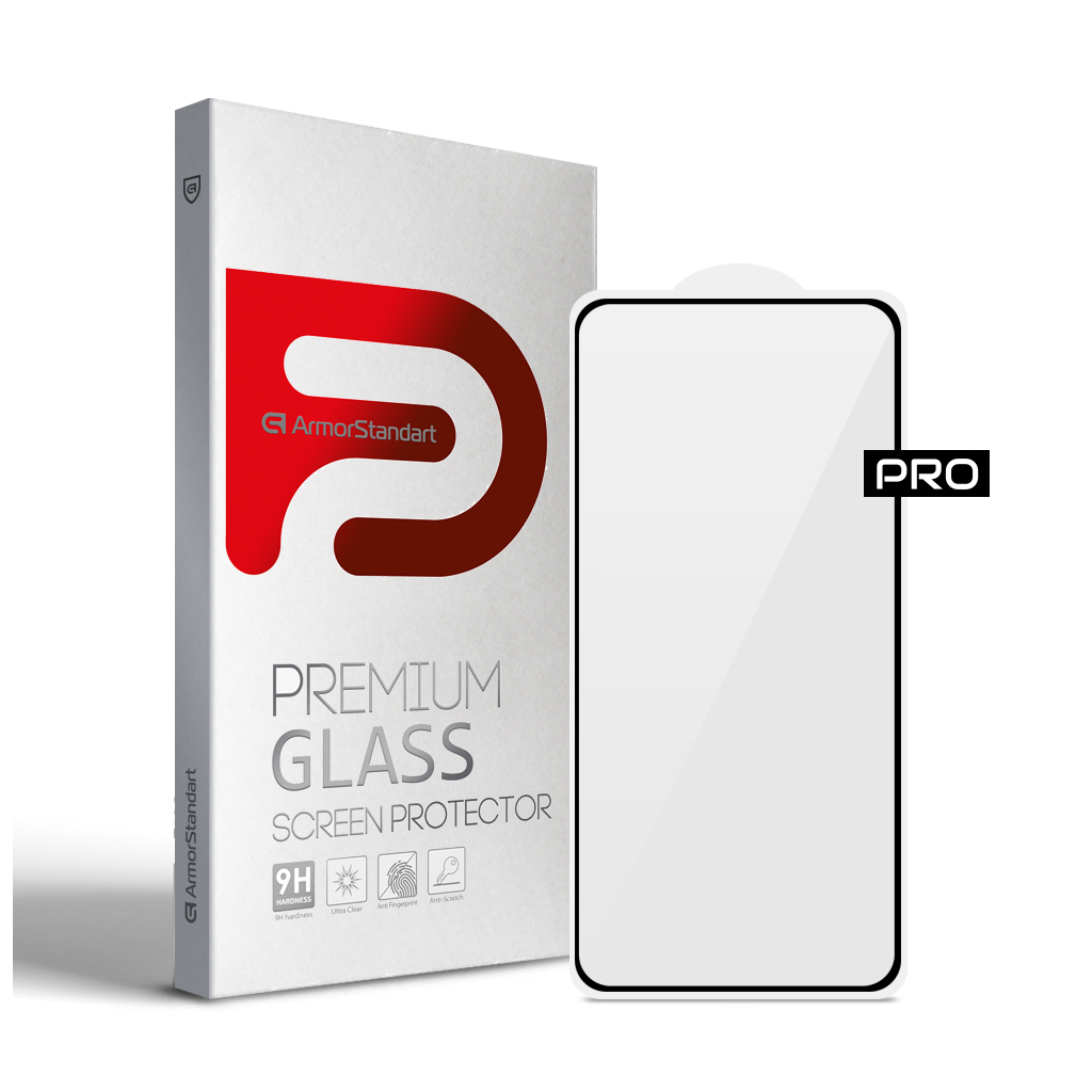 Скло захисне Armorstandart Pro Samsung S22 Black (ARM61323) Скло захисне Armorstandart Pro Samsung S22 Black (ARM61323)