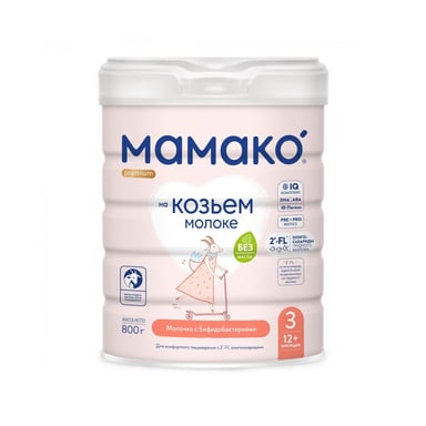 Дитяча суміш MAMAKO 3 Premium з біфідобактер. від 12 міс. 800 г (8437022039152) - фото 1