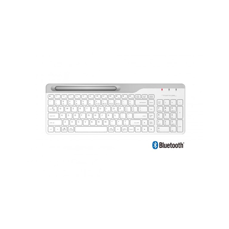Клавіатура A4Tech FBK25 Wireless White - фото 1