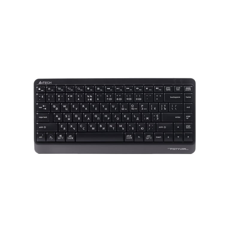 Клавіатура A4Tech FBK11 Wireless Grey - фото 1