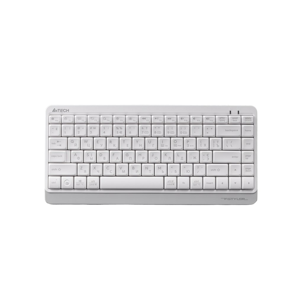 Клавіатура A4Tech FBK11 Wireless White (4711421965491) Клавіатура A4Tech FBK11 Wireless White (4711421965491)