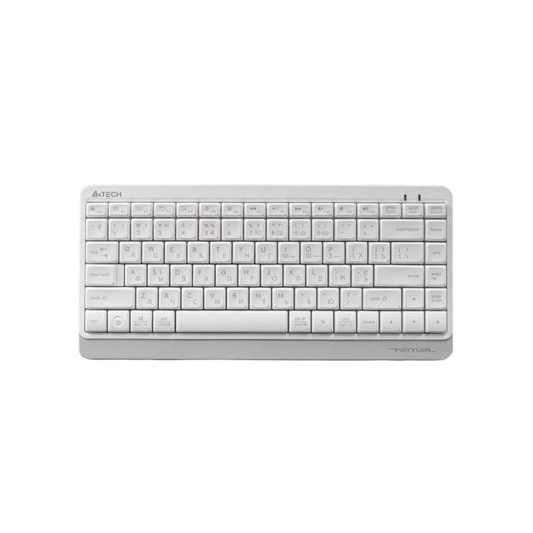 Клавіатура A4Tech FBK11 Wireless White (4711421965491) - фото 1