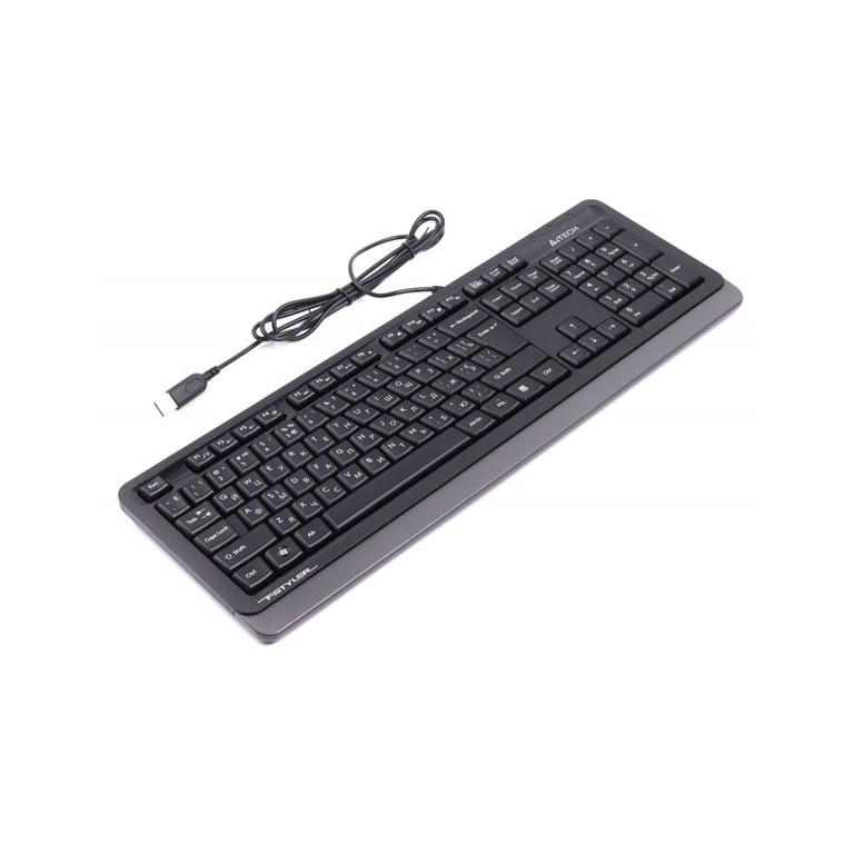 Клавіатура A4Tech FKS10 USB Grey - фото 1