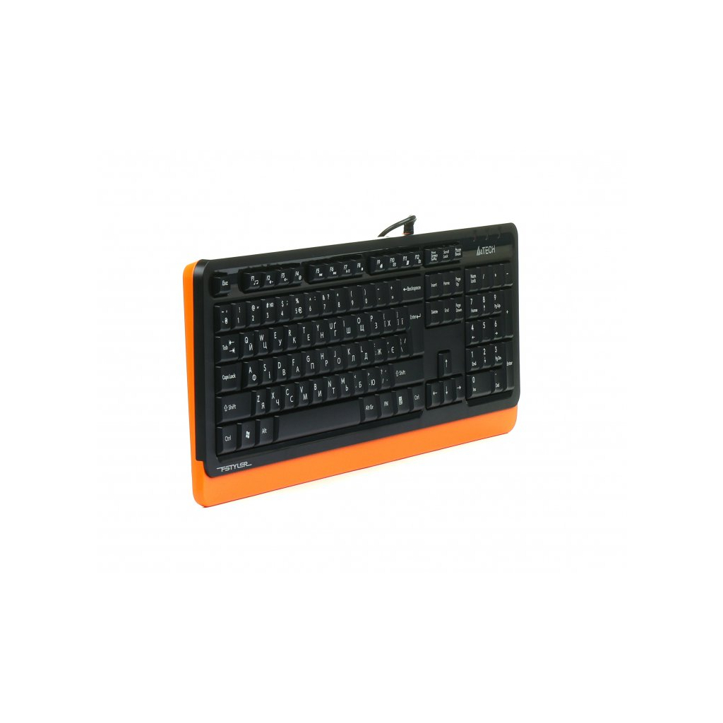 Клавіатура A4Tech FKS10 USB Orange (4711421963398) - фото 3 Клавіатура A4Tech FKS10 USB Orange (4711421963398) - фото 3