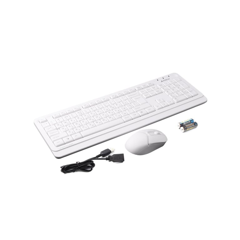 Комплект A4Tech FG1012 Wireless White (4711421970952) - фото 2