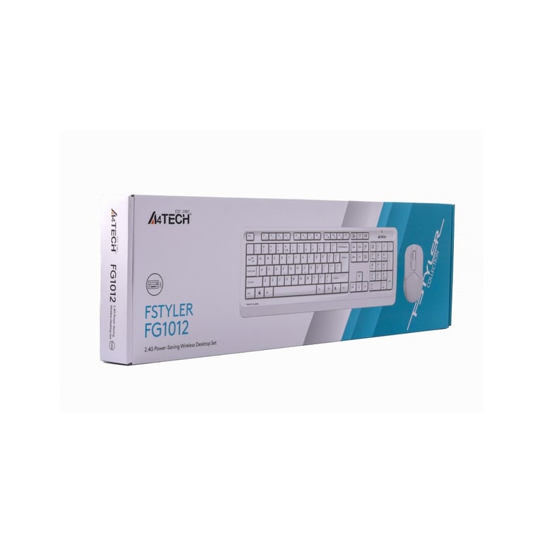Комплект A4Tech FG1012 Wireless White (4711421970952) - фото 6