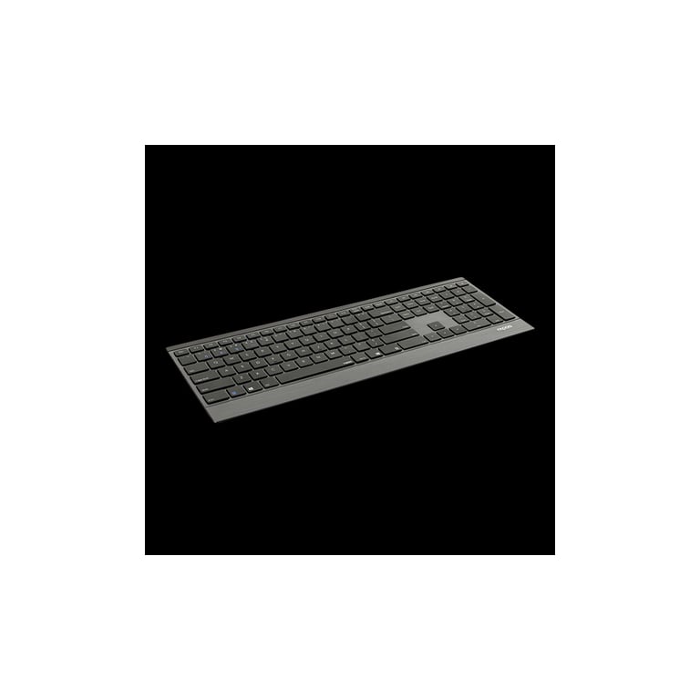 Клавіатура Rapoo E9500M Wireless Black (E9500M Black) - фото 3