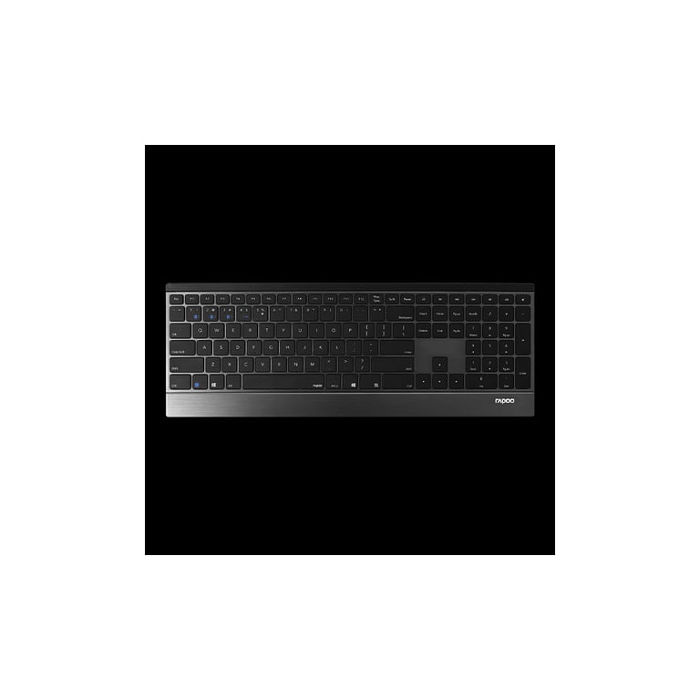 Клавіатура Rapoo E9500M Wireless Black (E9500M Black) - фото 4