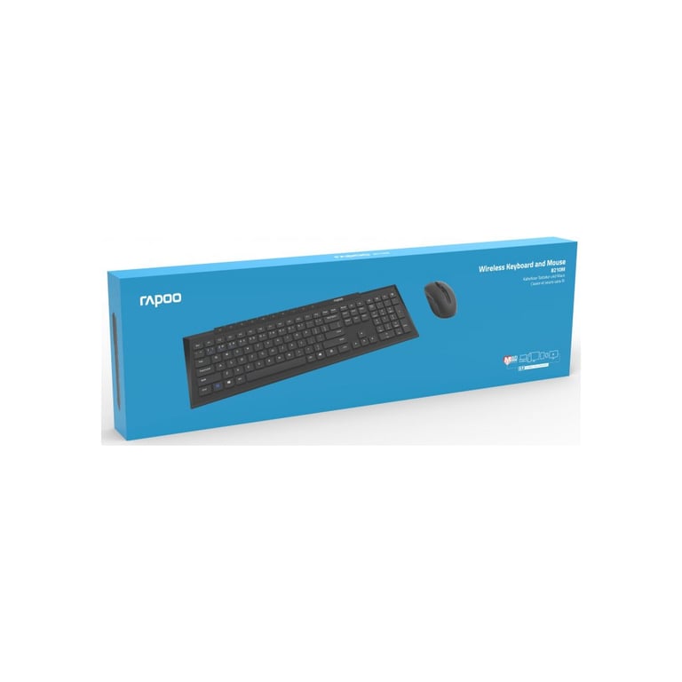 Комплект Rapoo 8210M Wireless Black (8210M black) - фото 6