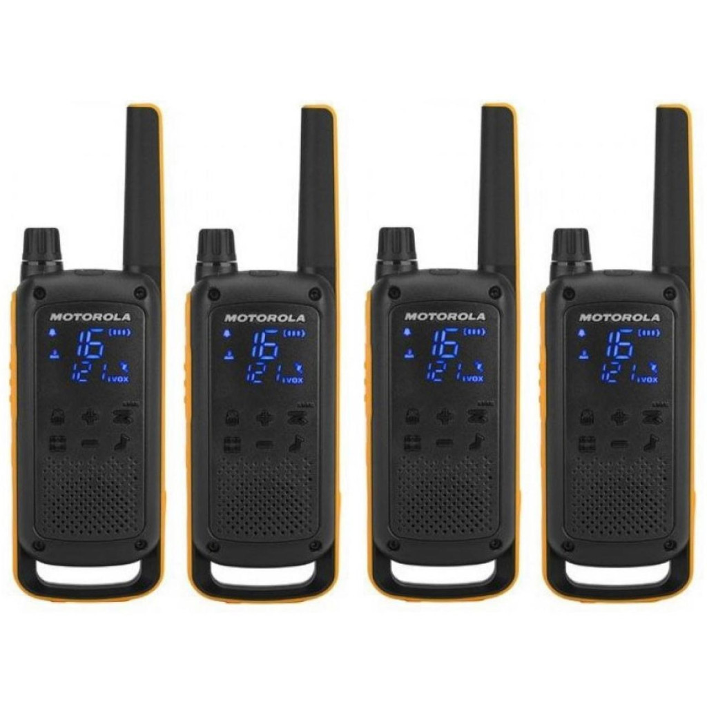 Портативна рація Motorola TALKABOUT T82 Extreme Quad Yellow Black (5031753007218) Портативна рація Motorola TALKABOUT T82 Extreme Quad Yellow Black (5031753007218)