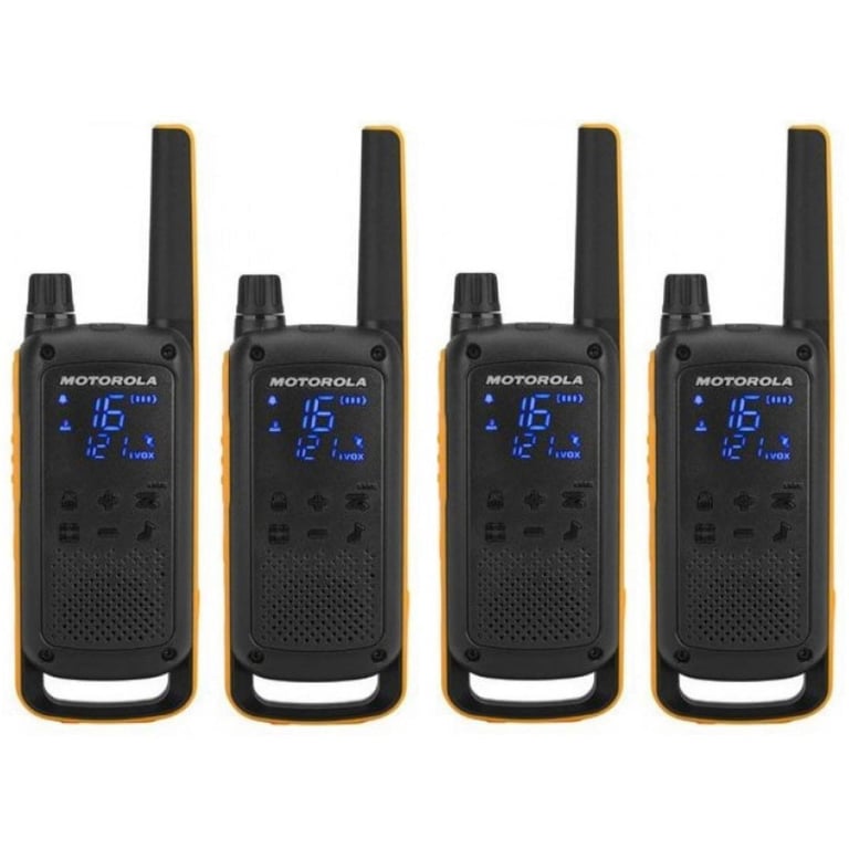 Портативна рація Motorola TALKABOUT T82 Extreme Quad Yellow Black (5031753007218) - фото 1