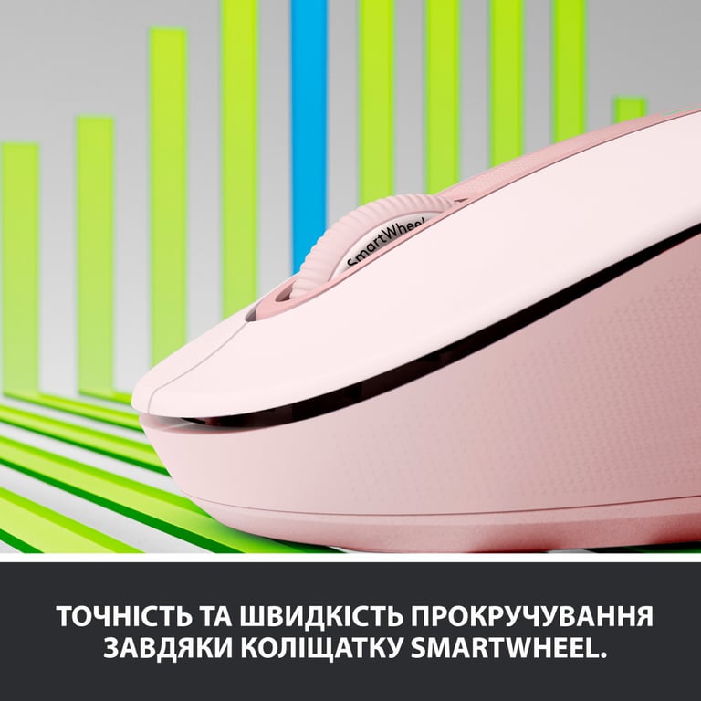 Мишка Logitech Signature M650 L Wireless Rose (910-006237) - фото 2