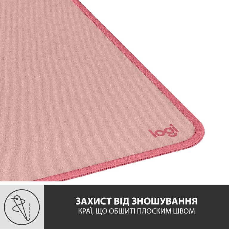 Килимок для мишки Logitech Desk Mat Studio Series Darker Rose (956-000053) - фото 6