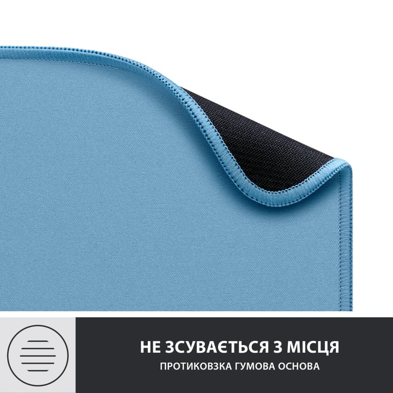 Килимок для мишки Logitech Mouse Pad Studio Series Blue (956-000051) - фото 7