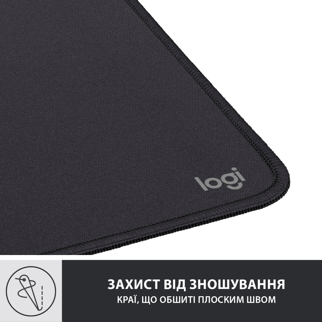 Килимок для мишки Logitech Mouse Pad Studio Series Graphite (956-000049) - фото 5 Килимок для мишки Logitech Mouse Pad Studio Series Graphite (956-000049) - фото 5