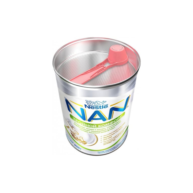 Дитяча суміш Nestle NAN Потрійний комфорт з народження, 400 г (7613035351462) - фото 3