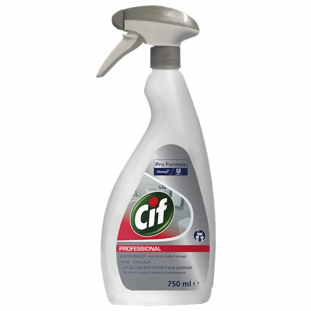 Спрей для чищення ванн Cif Professional 2в1 750 мл (7615400116935) - головне фото
