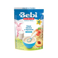 Дитяча каша Bebi Premium молочна вівсяна з персиком +6 міс. 200 г (8606019654306) - фото 1