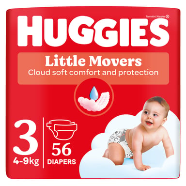 Підгузки Huggies Ultra Comfort 3 (5-9 кг) Jumbo 56 шт (5029053567570) - фото 1