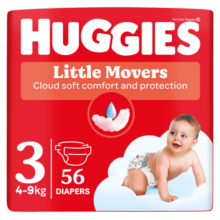 Підгузки Huggies Ultra Comfort 3 (5-9 кг) Jumbo 56 шт (5029053567570) - фото 1