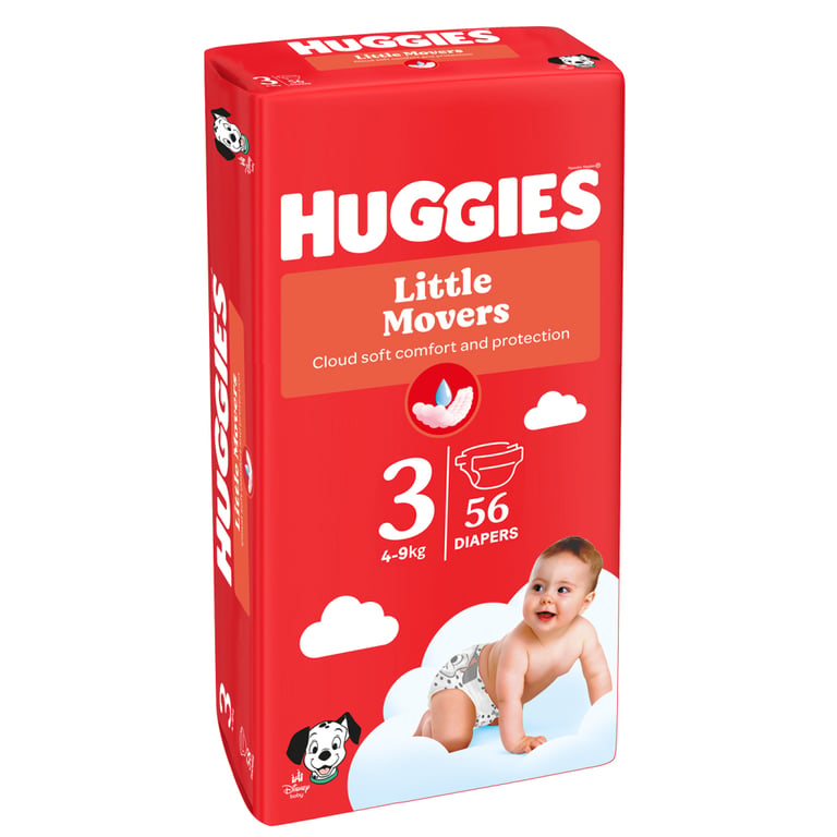 Підгузки Huggies Ultra Comfort 3 (5-9 кг) Jumbo 56 шт (5029053567570) - фото 2